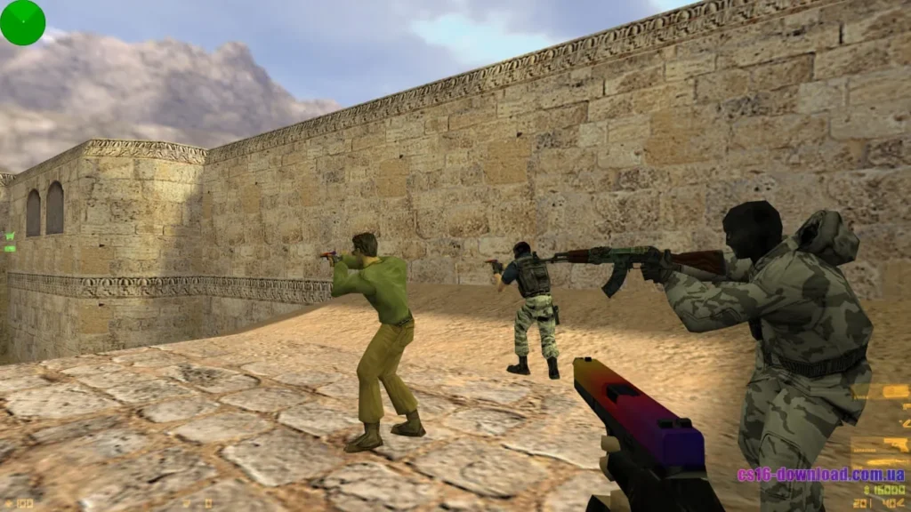 CS 1.6 S1mple з Glock — пістолетний раунд