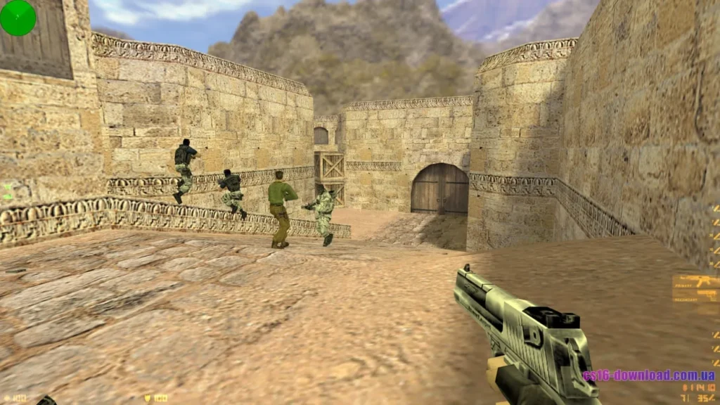 CS 1.6 Чиста Версія — пістолет Deagle у грі
