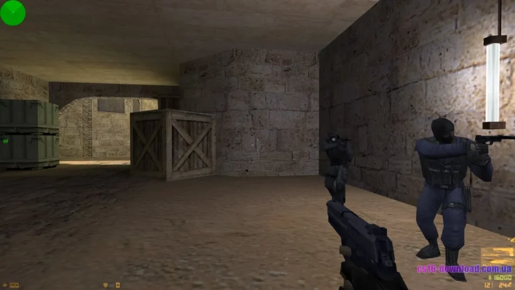 CS 1.6 Чиста Версія — пістолет USP у матчі