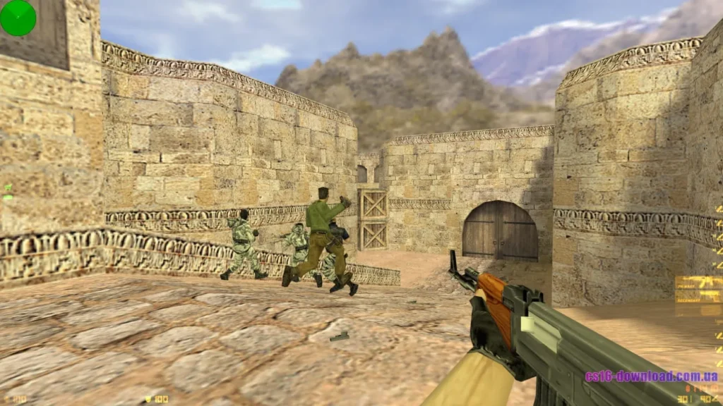 Скачати CS 1.6 онлайн — стрільба з АК-47 на сервері
