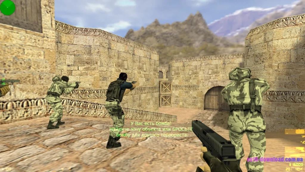 CS 1.6 онлайн — стрільба з Glock на Dust2