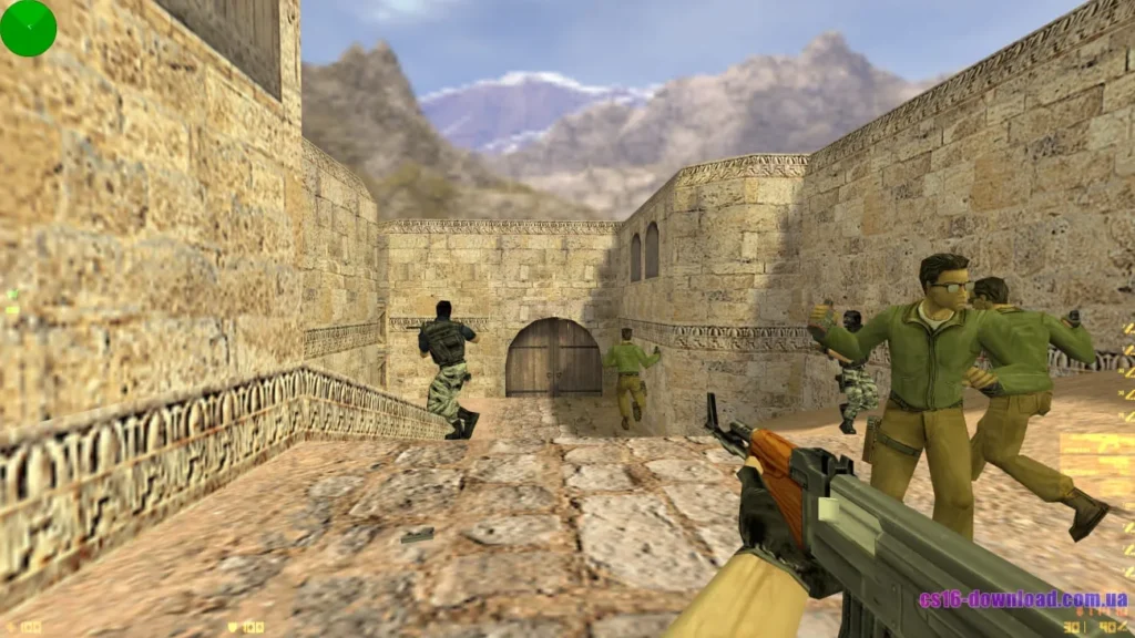 AK-47 у CS 1.6 GSCLIENT V2 — класична стрільба та стабільний FPS