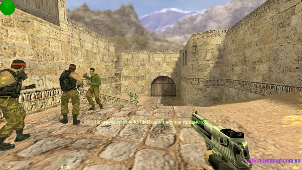 Desert Eagle у Counter-Strike 1.6 Windows 11