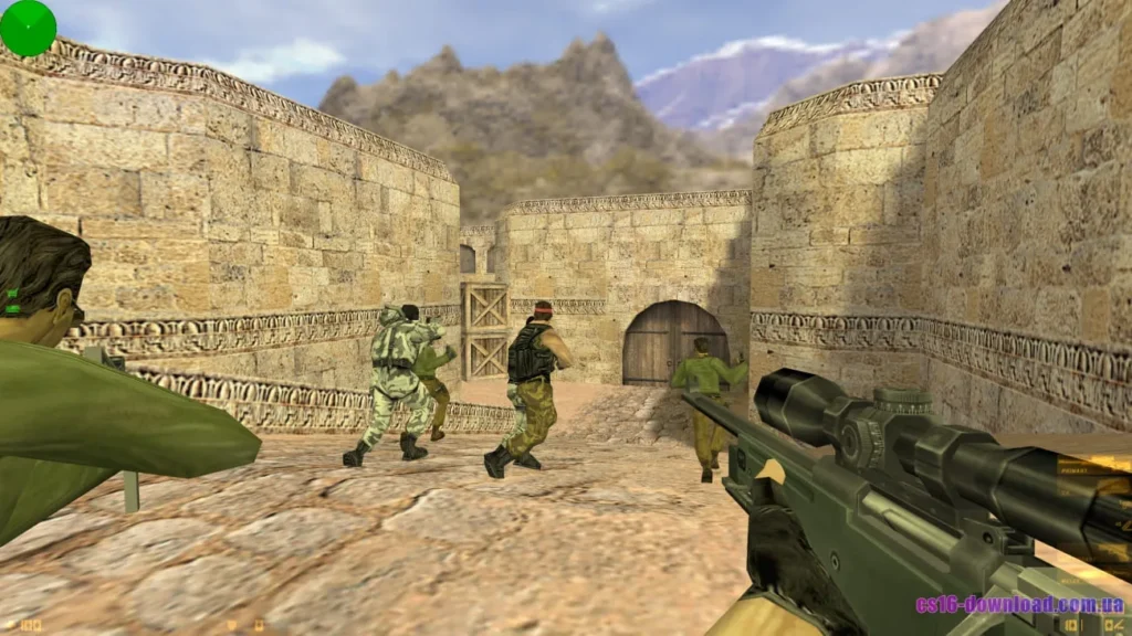 Counter-Strike 1.6 Windows 8 — стрільба з AWP у CS 1.6 онлайн
