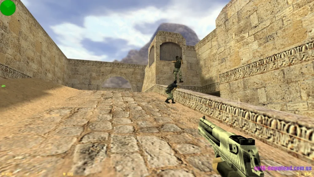 CS 1.6 для Windows 8 — геймплей з Desert Eagle без затримок