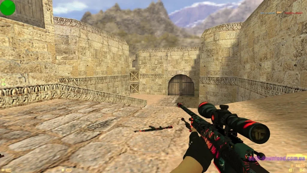 AWP у CS 1.6 CS:GO V2 для тренування аіму з ботами