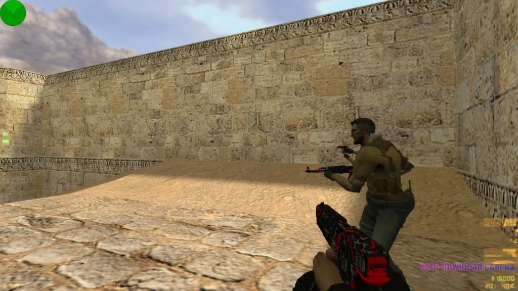 Glock у CS 1.6 CS:GO V2 під час гри з ботами