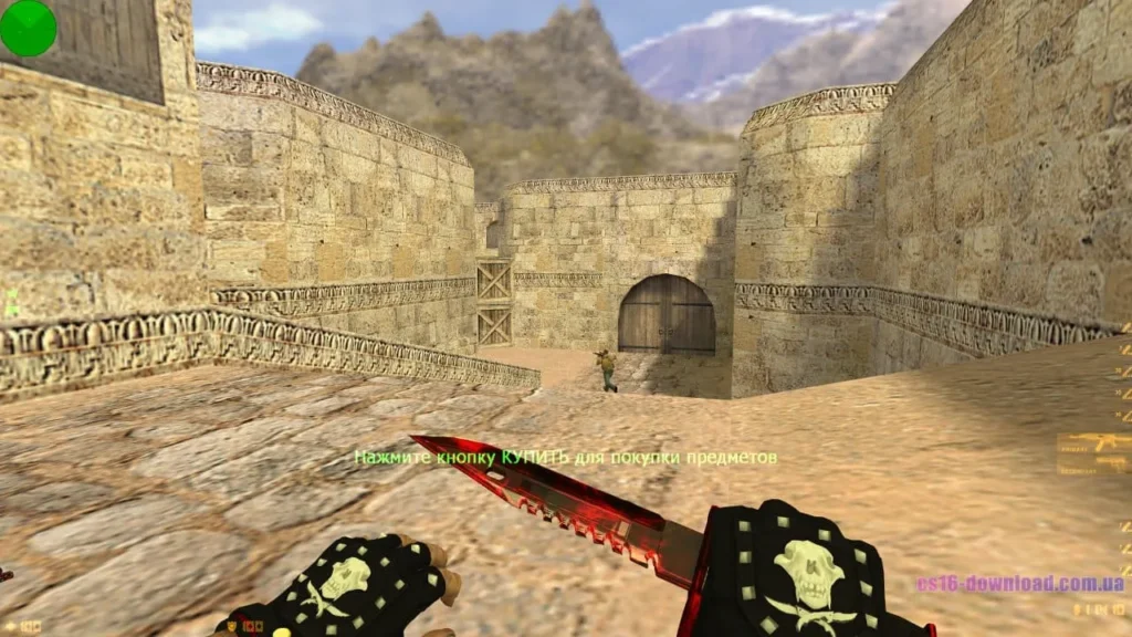 Ніж у CS 1.6 CS:GO V2 під час гри з ботами