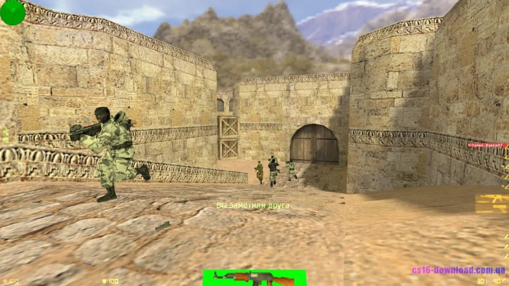 AK-47 у КС 1.6 для слабких ПК під час гри з ботами