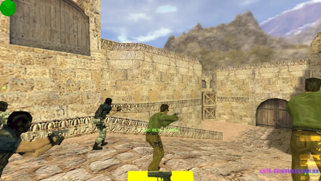 Glock у КС 1.6 для слабких ПК під час гри з ботами