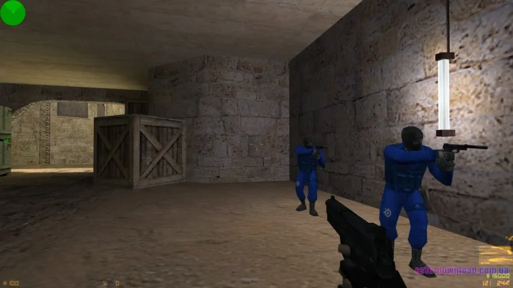 USP у КС 1.6 SteelSeries під час гри з ботами