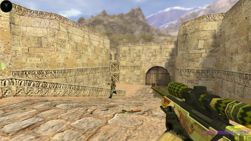 AWP у CS GO 1.6 для тренування аіму з ботами