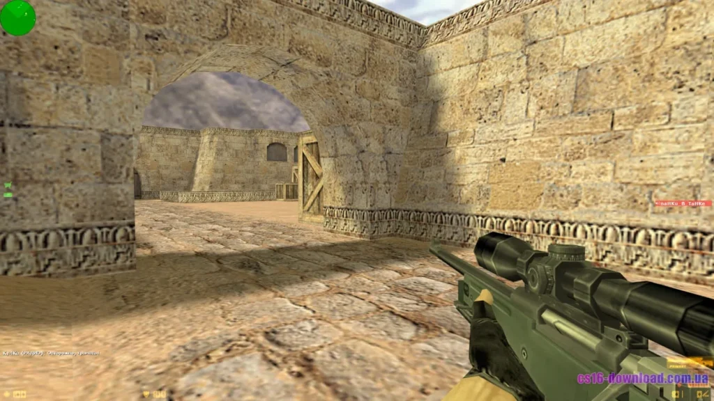 AWP у Counter-Strike 1.6 для тренування аіму з ботами