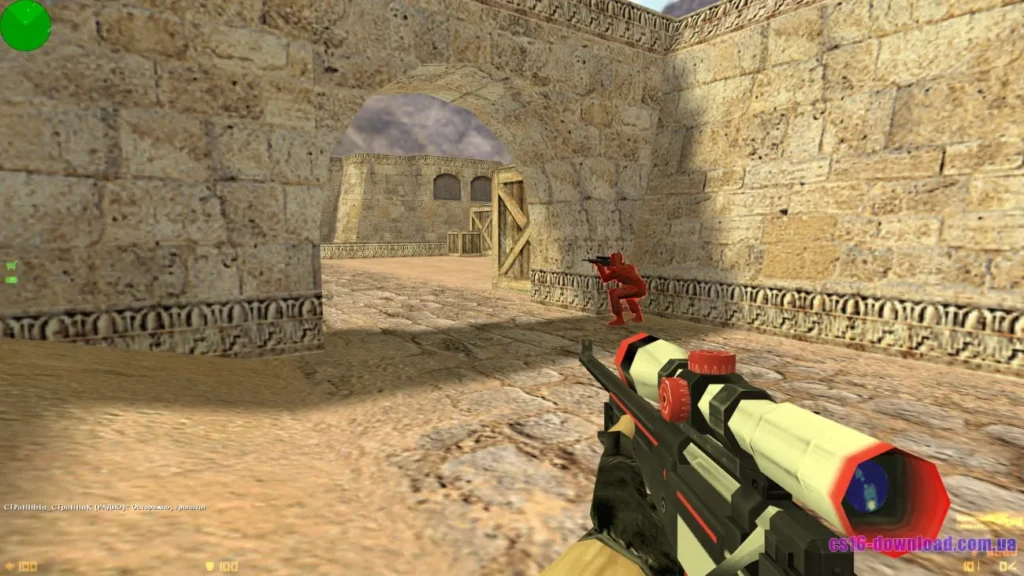 AWP у КС 1.6 з ВХ для тренування аіму з ботами