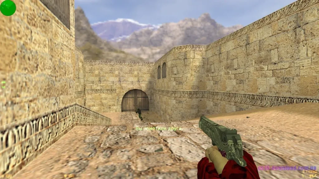 Скріншот Counter-Strike 1.6 DreamHack з пістолетом Desert Eagle