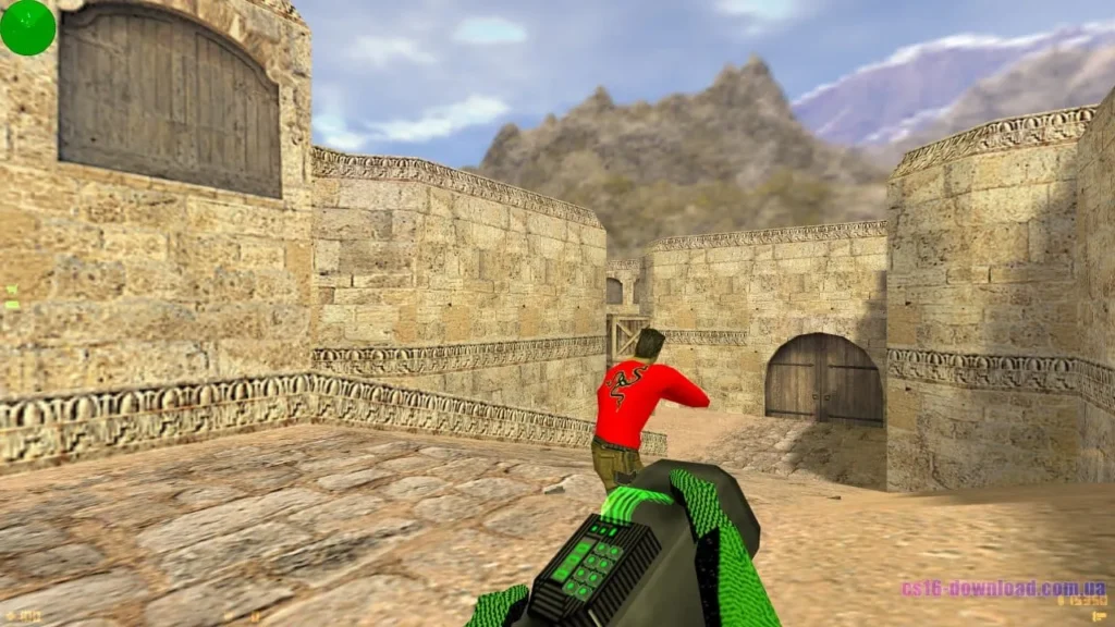 Ігровий момент у CS 1.6 Razer Edition з бомбою на Dust2