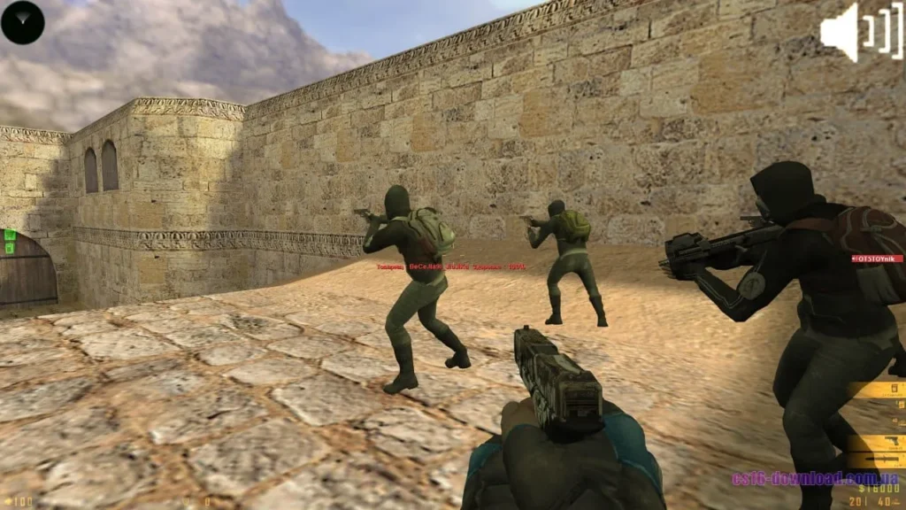 Скріншот Counter-Strike Global Offensive з пістолетом Glock