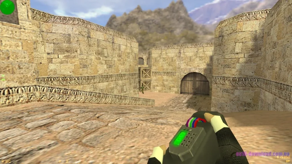 Ігровий момент у CS 1.6 Protected з бомбою на Dust2