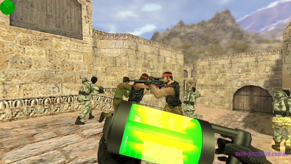 Ігровий момент у збірці КС 1.6 Ramzess з бомбою