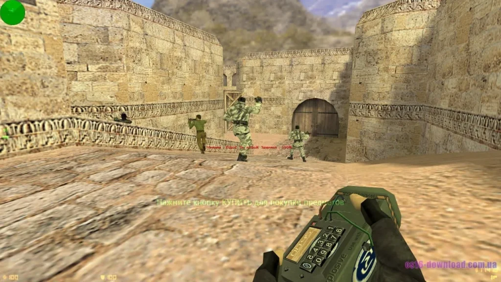 Ігровий момент у CS 1.6 SK Gaming з бомбою на Dust2