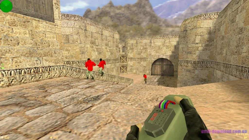 Ігровий момент у CS 1.6 Tournament з бомбою на Dust2