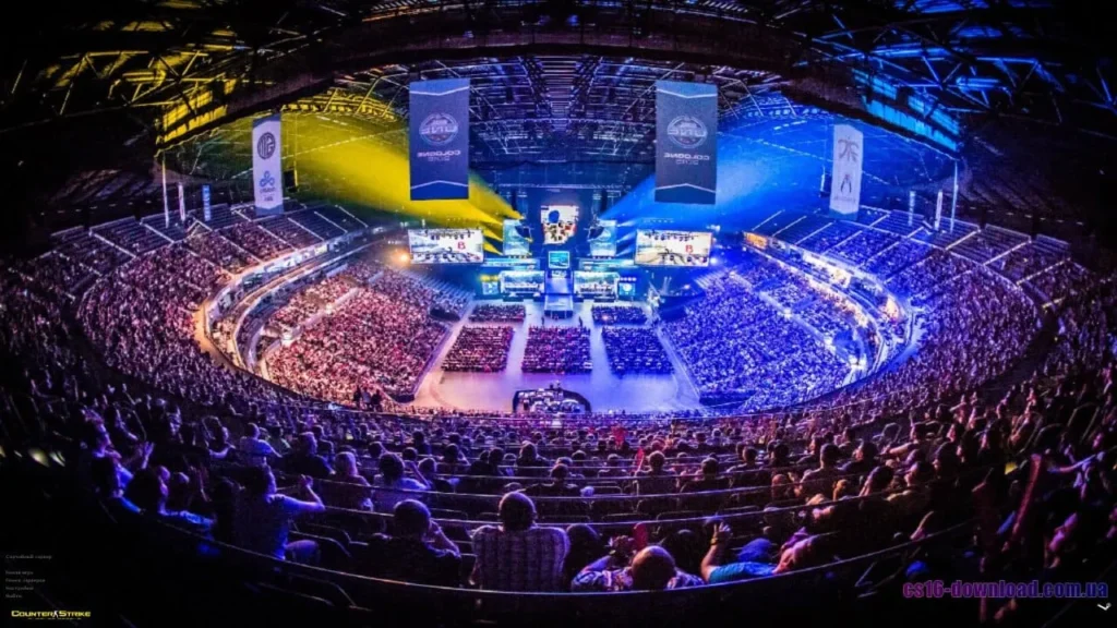 Головне меню турнірної збірки Counter-Strike 1.6 Tournament