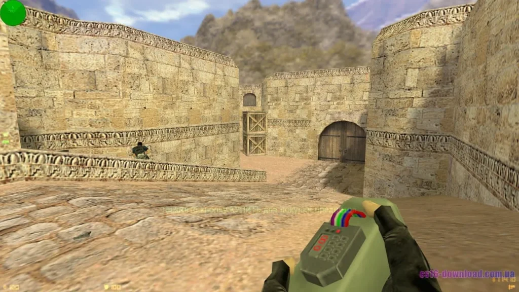 Ігровий момент у CS 1.6 Virtus Pro з бомбою на Dust2
